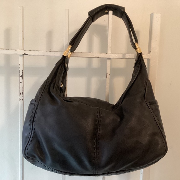 TODS black leather bag - Picture 1 of 6